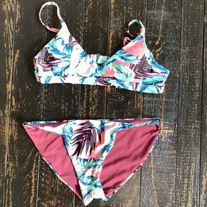 Small Target brand Floral Bikini